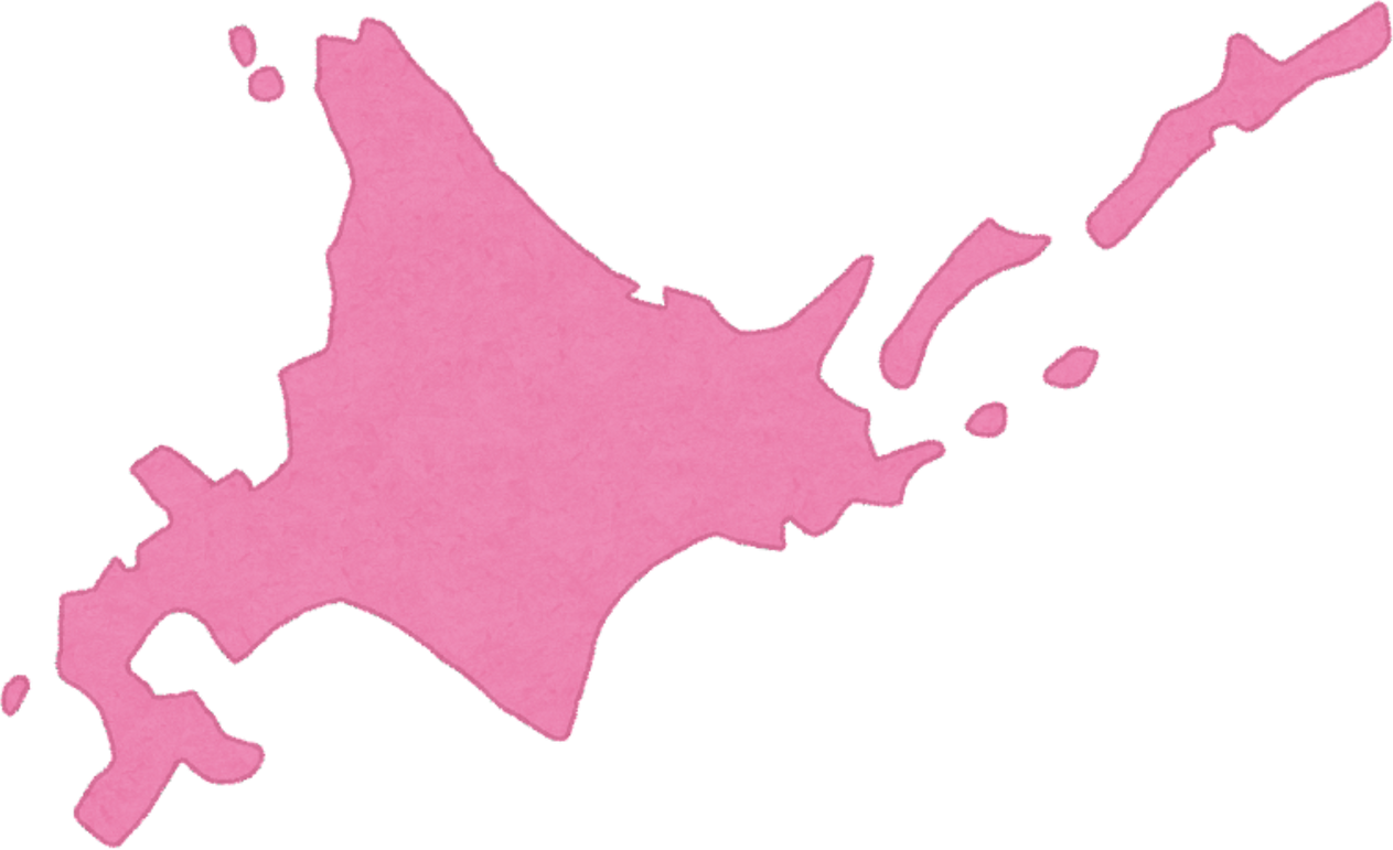 Illustration of Hokkaido Region Map